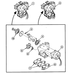 Accumulator Diagram and Parts List for SSE107LF1724  Speed Queen Dryer