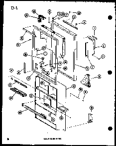Lower Door Parts Diagram and Parts List for TC18F-G-P75288-5WG  Amana Refrigerator