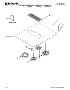 Part Location Diagram of W10253462 Whirlpool INSTRUCTIONS, INSTALLATION