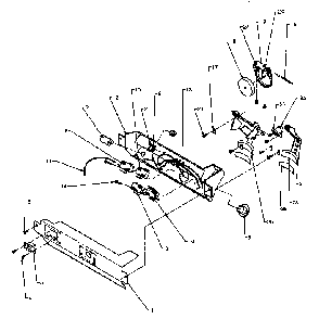 Ice And Water Cavity Diagram and Parts List for SSD25N5L-P1178903WL  Amana Refrigerator