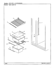Part Location Diagram of 65606-8 Whirlpool DISCONTINUED