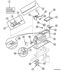 Meter Assy Diagram and Parts List for SDEB07QJ1500  Speed Queen Dryer