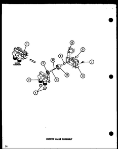 Section 4 Diagram and Parts List for LW1201 P1110510W W Amana Washer