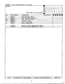 Unit Compartment And System Page 3 Diagram and Parts List for 19824-1A  Admiral Refrigerator