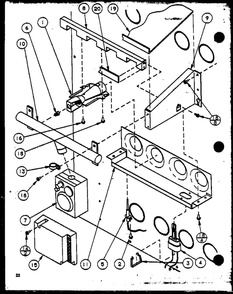 Diagram 9 Diagram and Parts List for GCI90C50CV P9811221F Amana Furnace