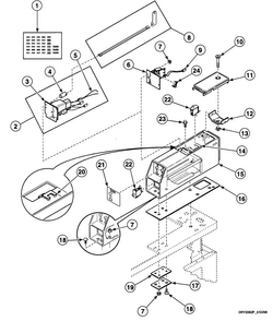 Meter Assy Diagram and Parts List for SDET07QF1500  Speed Queen Dryer