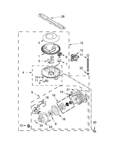 Part Location Diagram of W11662065 Whirlpool CAPACITOR