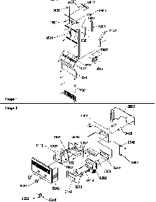 Control Assy Diagram and Parts List for SG19SW-P1193702WW  Amana Refrigerator