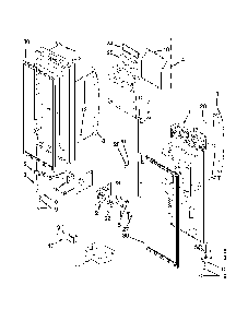 Refrigerator door parts Diagram and Parts List for 59672383412  Amana Refrigerator