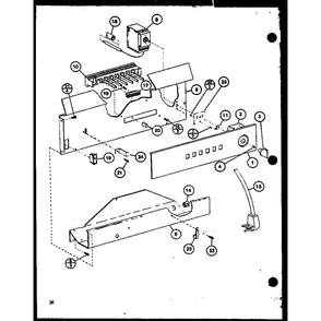 Part Location Diagram of C6403901 Whirlpool Foam pad