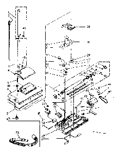 Power Mate Diagram and Parts List for 1165415082  Kenmore Filters & Accessories