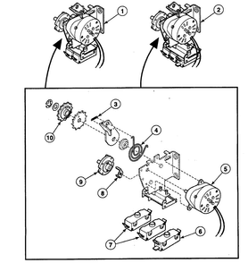 Accumulator Diagram and Parts List for SSE307WF1500  Speed Queen Dryer