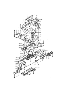 Hood/agitator Diagram and Parts List for U6331-930  Hoover Upright Vacuum