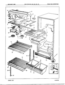 Part Location Diagram of 60365-28 Maytag DISCONTINUED