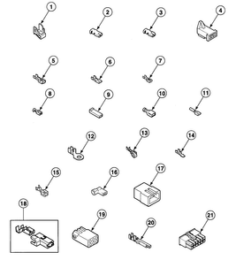 Terminals Diagram and Parts List for SDG409QF  Speed Queen Dryer