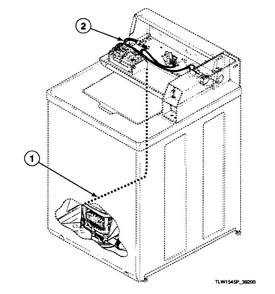 Harnesses Diagram and Parts List for SWT621LM  Speed Queen Washer