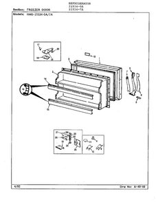 Part Location Diagram of 68073-6 Maytag DISCONTINUED