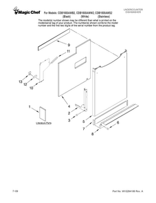 Part Location Diagram of W10157795 Whirlpool GUIDE, USE & CARE (ENGLISH/FRE