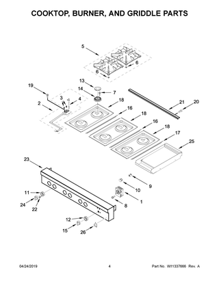 Part Location Diagram of W11355761 Whirlpool TRIM-TOP