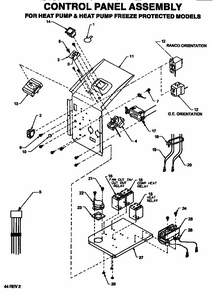 Part Location Diagram of 10634301 Whirlpool DISCONTINUED