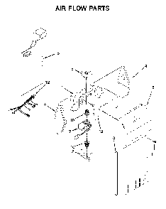 Air Flow Parts Diagram and Parts List for 1064651335710  Kenmore Refrigerator