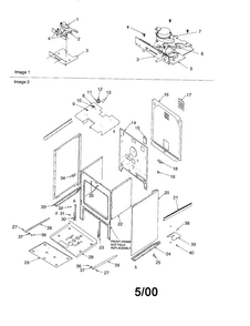Part Location Diagram of RT2320006 Whirlpool MNL, TECH   SEE NOTE