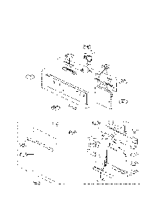 Panel And Door Parts Diagram and Parts List for 72214693610  Kenmore Dishwasher