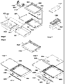 Deli, Shelves, Crisper Assemblies And Accessories Diagram and Parts List for SRD522VW-P1320301WW  Amana Refrigerator