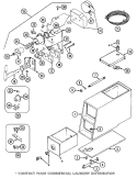 CONTROL CENTER Diagram and Parts List for MDE12CSACW  Maytag Dryer