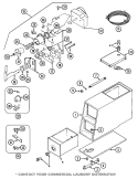 CONTROL CENTER Diagram and Parts List for MDE16CSDGW  Maytag Dryer