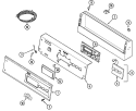 Part Location Diagram of 22003818 Whirlpool WIRE HARNE