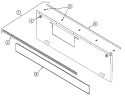 LINT DOOR ASSEMBLY Diagram and Parts List for MLG32PDAWW  Maytag Dryer
