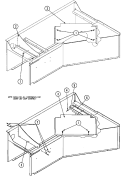 LINT COOP ASSEMBLY Diagram and Parts List for MLG32PDAWW  Maytag Dryer