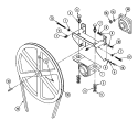 TUMBLER BEARING ASSEMBLY (MLG32PDBWx) Diagram and Parts List for MLG32PDAWW  Maytag Dryer