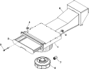 LINT AND BLOWER ASSEMBLY Diagram and Parts List for MDG51PNAWW  Maytag Dryer