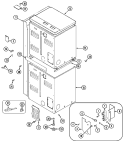 REAR Diagram and Parts List for MDE13CSAKL  Maytag Dryer
