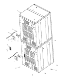 CABINET REAR Diagram and Parts List for MLG23PDFWW  Maytag Dryer