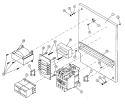 M / PROCESSOR REV. CNTCTR MTG. PNL. ASSY. Diagram and Parts List for MDG170P1HW  Maytag Dryer