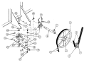 IDLER BEARING MOUNT ASSEMBLY Diagram and Parts List for MDG170P1HW  Maytag Dryer