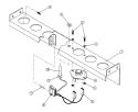 MICROPROCESSOR TEMP. SENSOR BRKT. ASSY. Diagram and Parts List for MDG170P1HW  Maytag Dryer