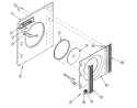 Part Location Diagram of A150412 Whirlpool SCREW, CRIMPTITE (PH.RD.HD.)