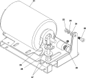 MOTOR Diagram and Parts List for MLG33PDAWW  Maytag Dryer