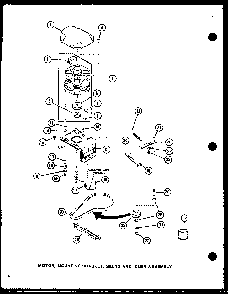 Section 3 Diagram and Parts List for LWD773 P7804717W W Amana Washer