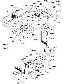 Ice Maker/control Assy Diagram and Parts List for SRD27S4E-P1190306WE  Amana Refrigerator
