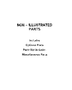 Optional parts Diagram and Parts List for MFF2558FEZ05  Maytag Refrigerator