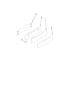 Drawer Parts Diagram and Parts List for JES9750CAB00  Jenn-Air Range