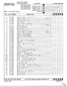 Water Carrying Page 2 Diagram and Parts List for 6435A  Norge Washer