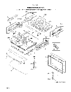 Freezer Door Diagram and Parts List for 2537034241G  Kenmore Refrigerator