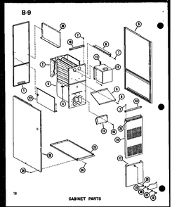 Part Location Diagram of B9263102 Maytag DRAFT DIVERTER Assembly