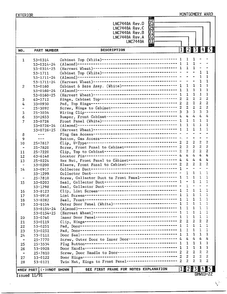 Exterior Page 2 Diagram and Parts List for 7440A REV B Norge Dryer
